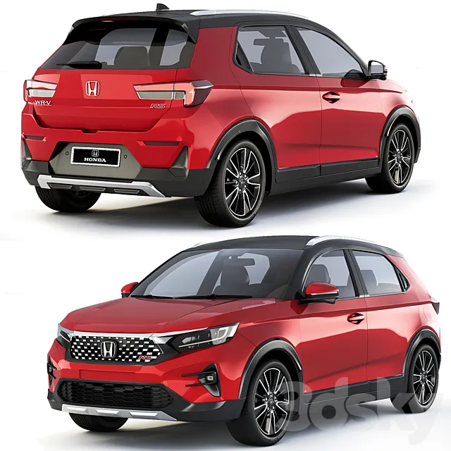 Honda WR-V RS 2023 3DS Max Model