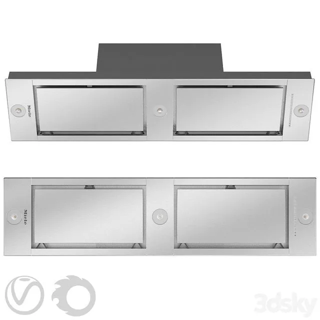 Hood MIELE DA 2628 1184 mm 3dsMax Model