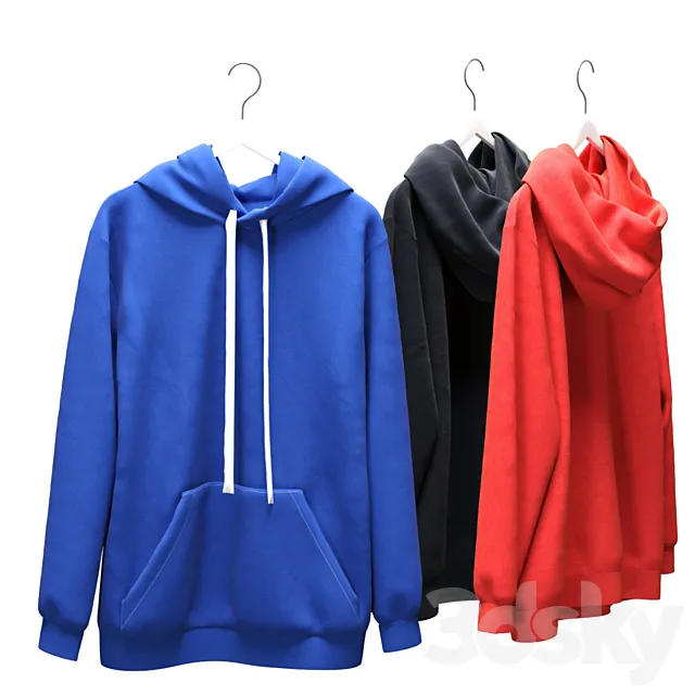 Hoody set 2 3ds Max