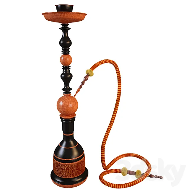 hookah 3ds Max