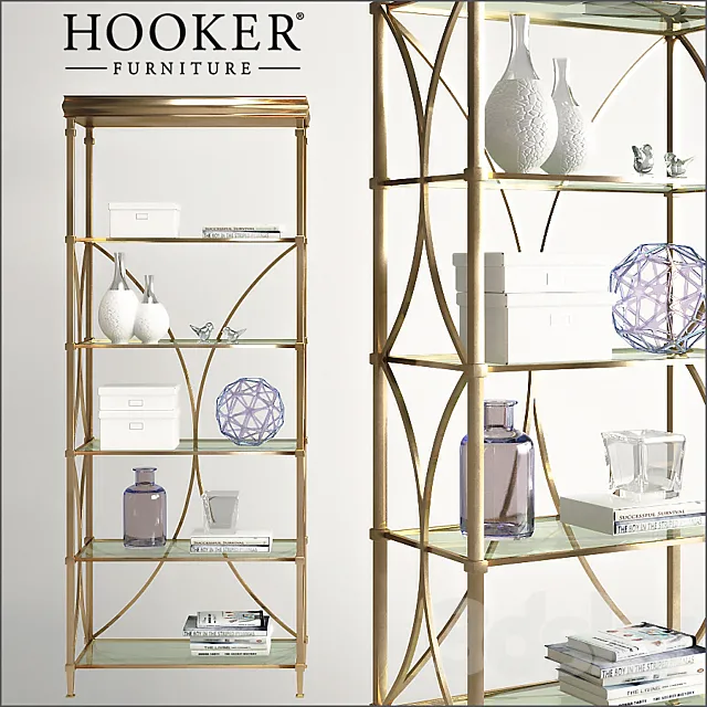 Hooker Furniture Bunching Etagere 3DS Max Model