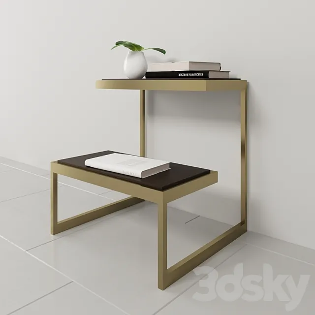 Hooker Furniture. Curata End Table 3ds Max