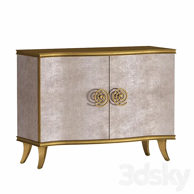 Hooker Furniture Living Room Melange Golden Swirl Chest 3ds Max