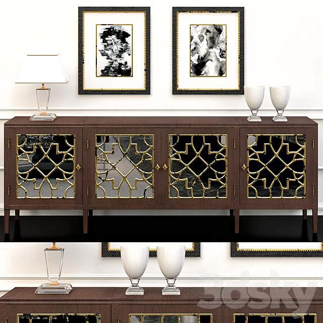 Hooker Furniture Living Room Sanctuary 3ds Max