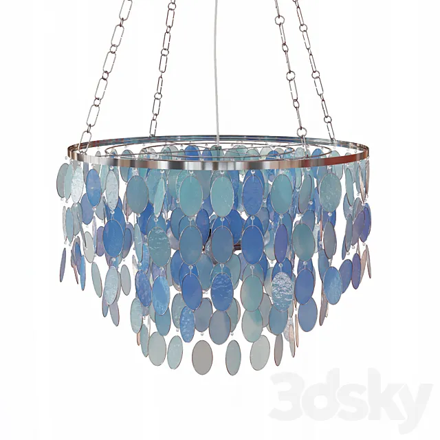 Horchow Mariana 3-Light Chandelier 3DSMax File