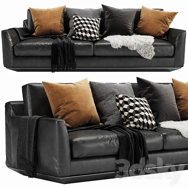 Horm Ellington Leather 3ds Max