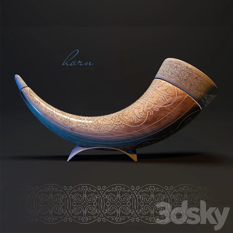 Horn 3DS Max