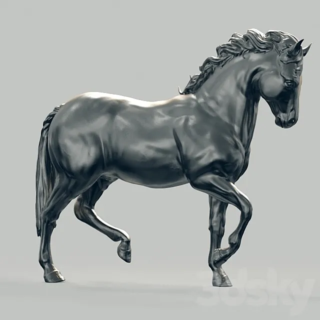 Horse 3ds Max