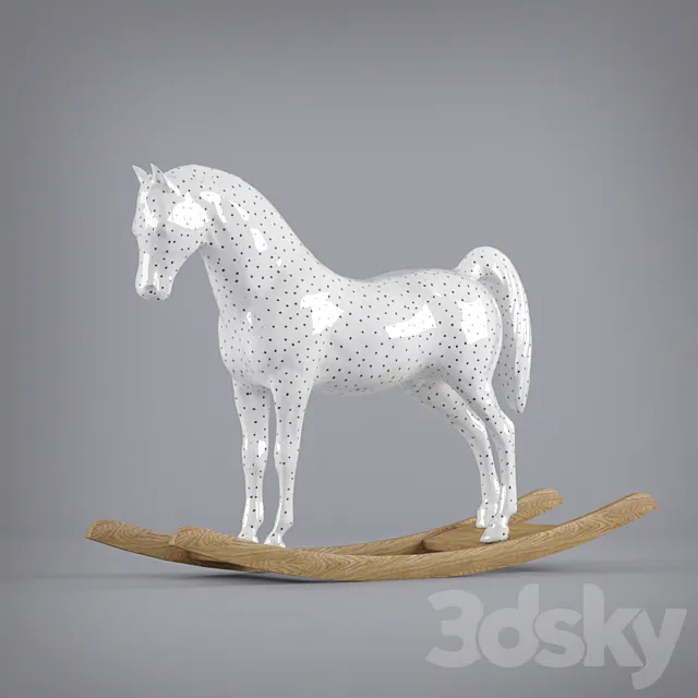 Horse “apples” 3DS Max Model