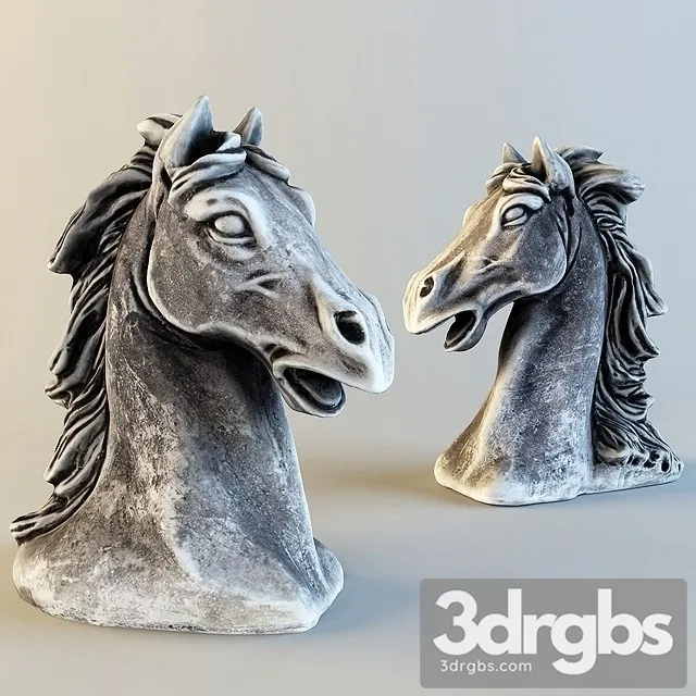 Horse Head Composite 3dsmax Download