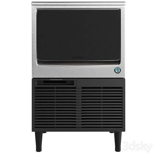 Hoshizaki KM-161BAJ Crescent Cuber Icemaker Air-cooled Built in Storage Bin 3dsMax Model