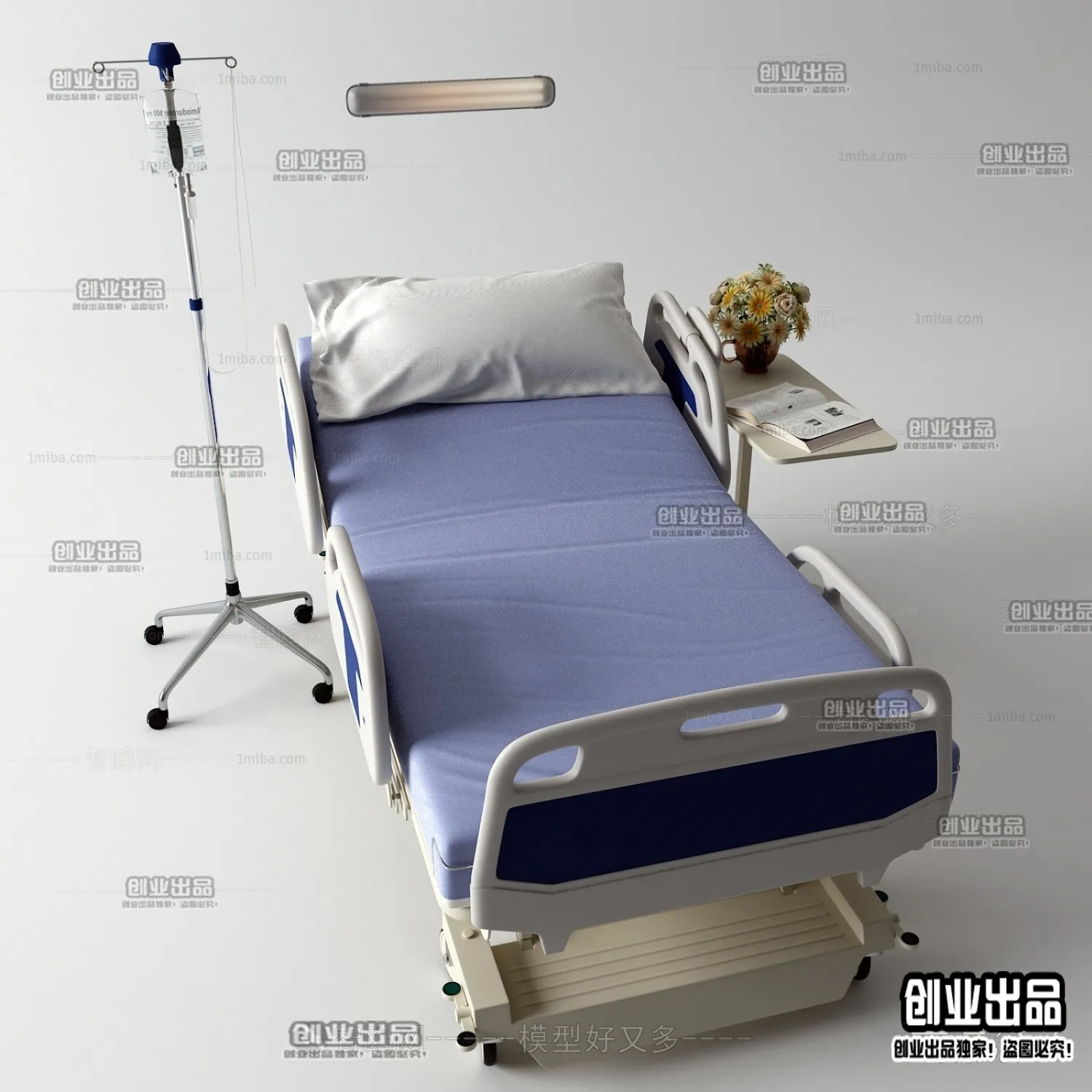 Hospital 3D Interior Scene – 3D Models – 040