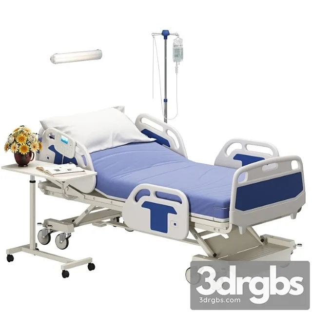 Hospital bed 3dsmax Download