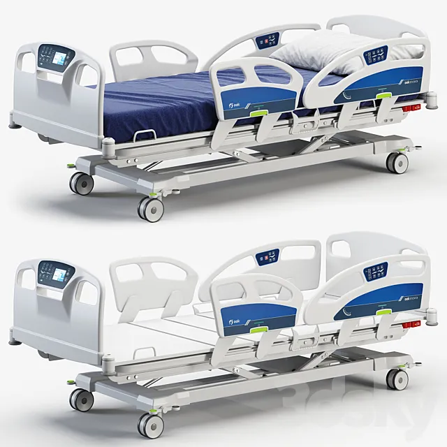 Hospital bed 3DS Max Model