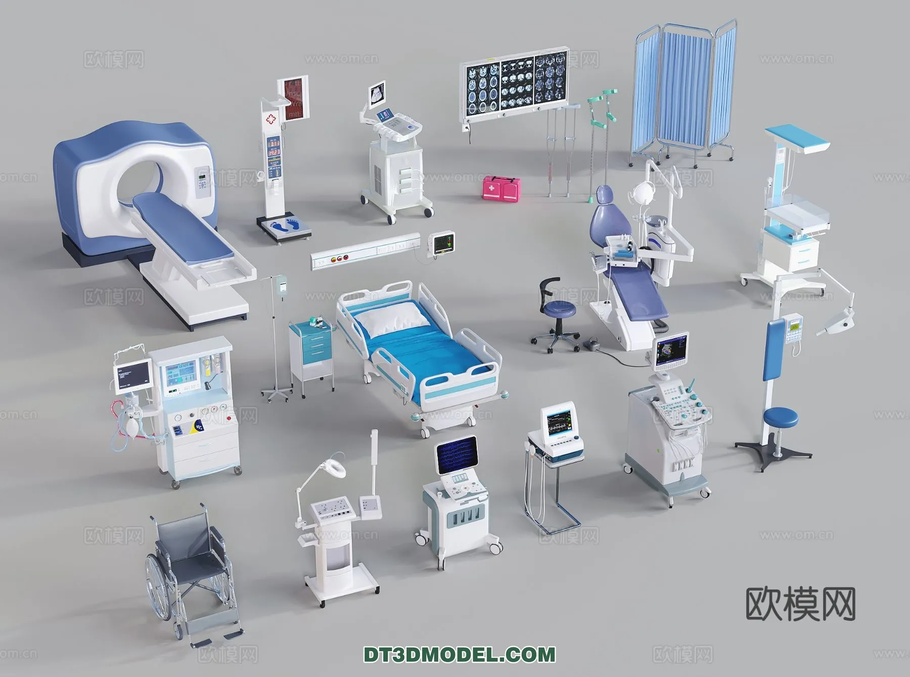 HOSPITAL CLINIC – 3D Model For Interior Design – 11392