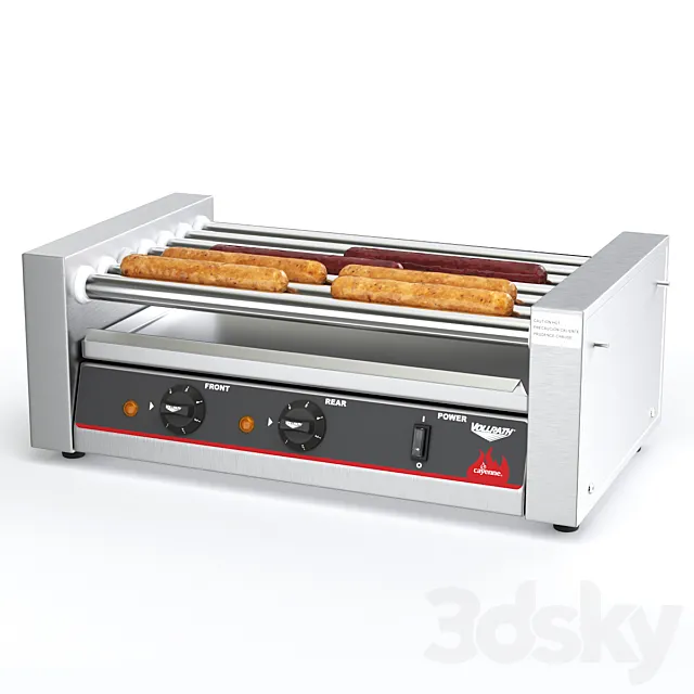 Hot Dog Roller Grill Vollrath CAYENNE 40821 3ds Max