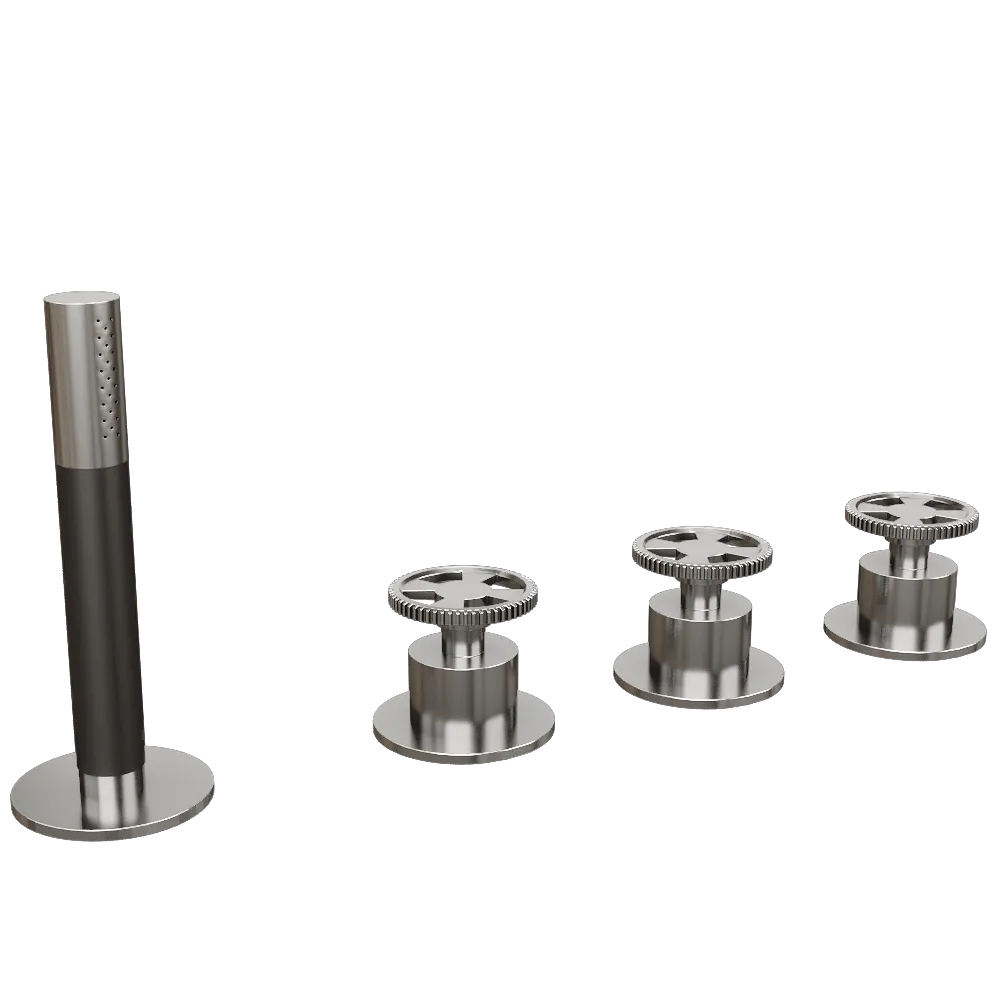 Hotbath srl – Deck-mounted bathtub set CW074 3ds Max