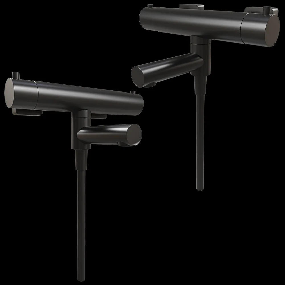 Hotbath srl – Wall-mounted shower mixer GL020 3ds Max