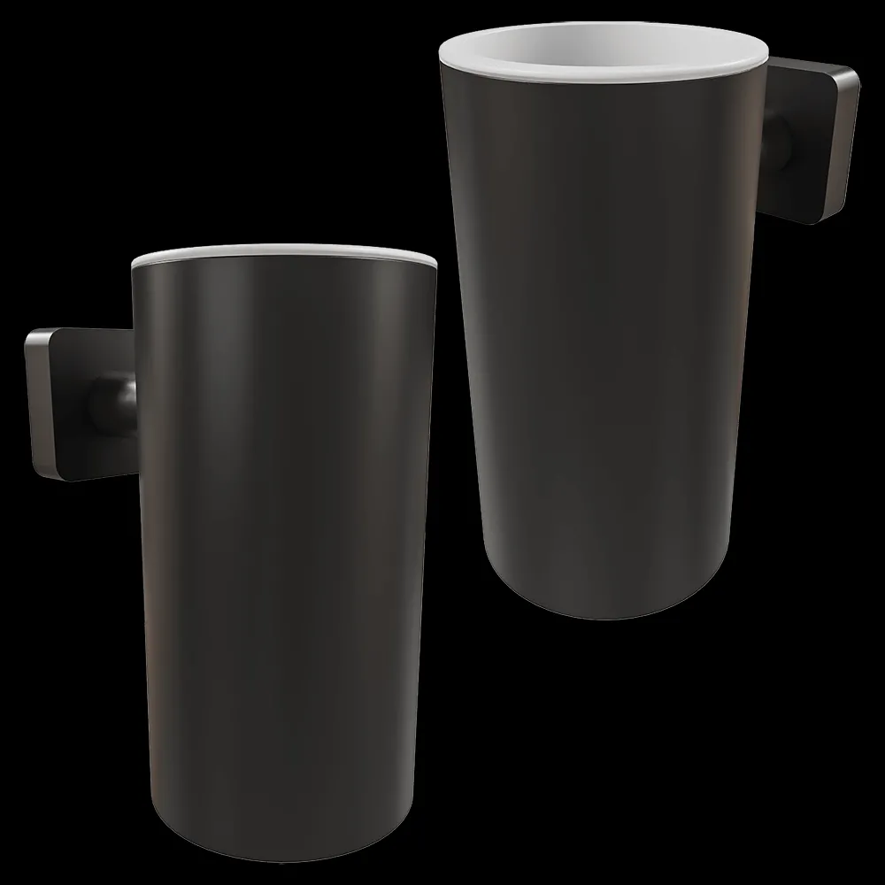 Hotbath srl – Wall-mounted tumbler holder GLA01 3ds Max