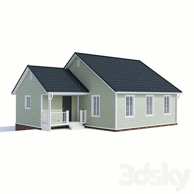 House 90m2 3DSMax File