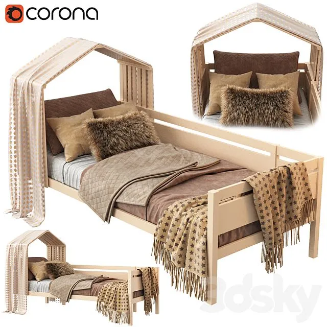 House bed Nest 3dsMax Model