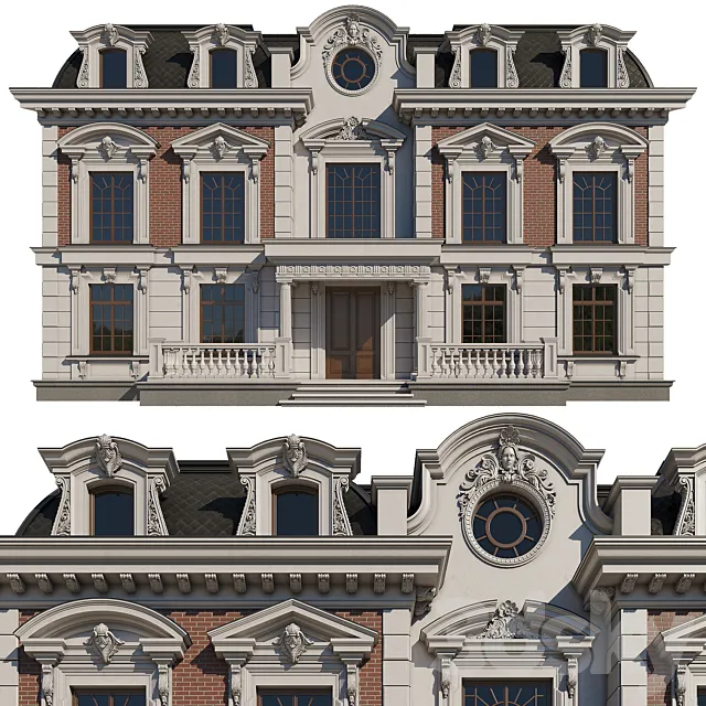 House facade 3DS Max Model