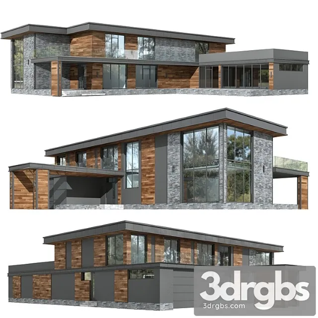 House in the wright style 3dsmax Download