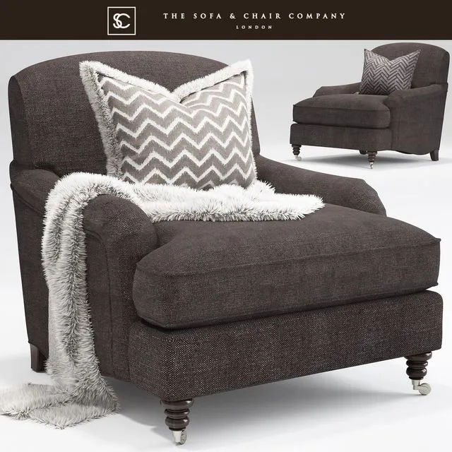 Howard _Turner_Bishop _English Arm _The sofa and chair company 3dsMax Model