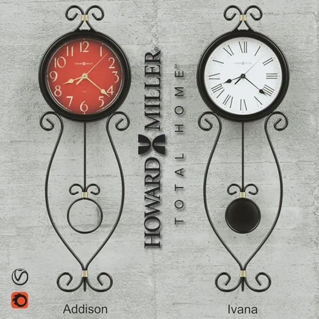 Howard Miller Clocks 3dsMax Model