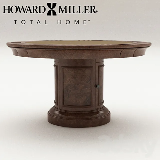 Howard Miller – Ithaca Game Table 3DS Max Model