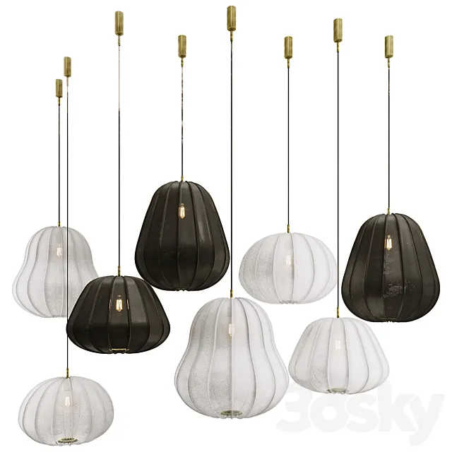 Hozuki Pendant Light _ Collection 3ds Max