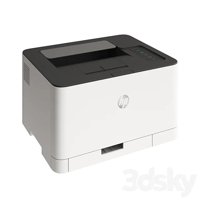 HP Color Laser 3ds Max