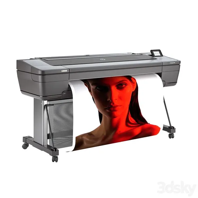 HP Designjet Z9+ 3dsMax Model