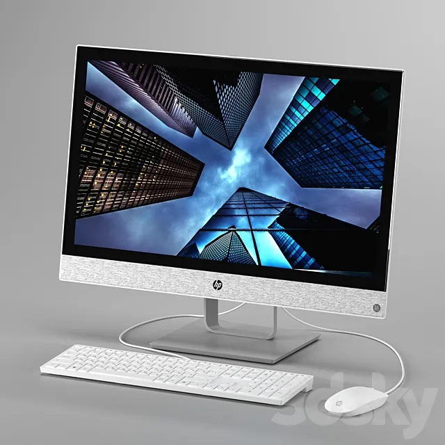 HP Pavilion All-in-One 3DS Max Model