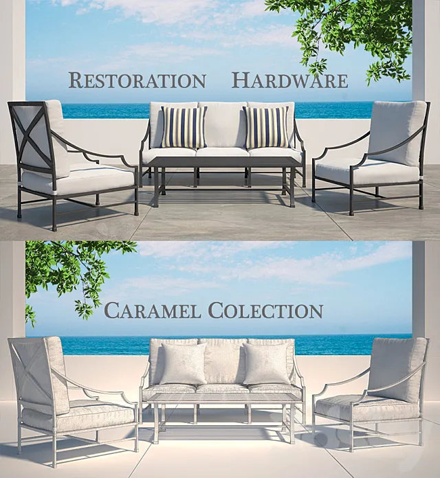 HR_CARAMEL COLLECTION 3ds Max