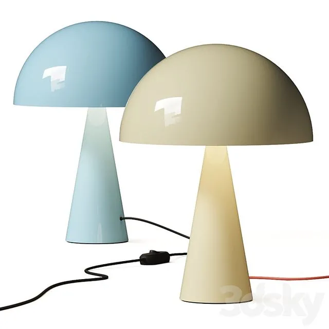 Hubsch Mush Mini Table Lamp 3dsMax Model