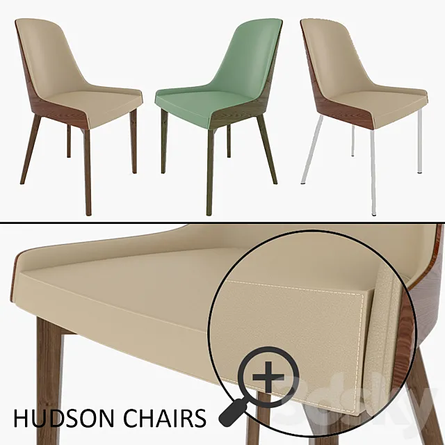 HUDSON CHAIR 3ds Max