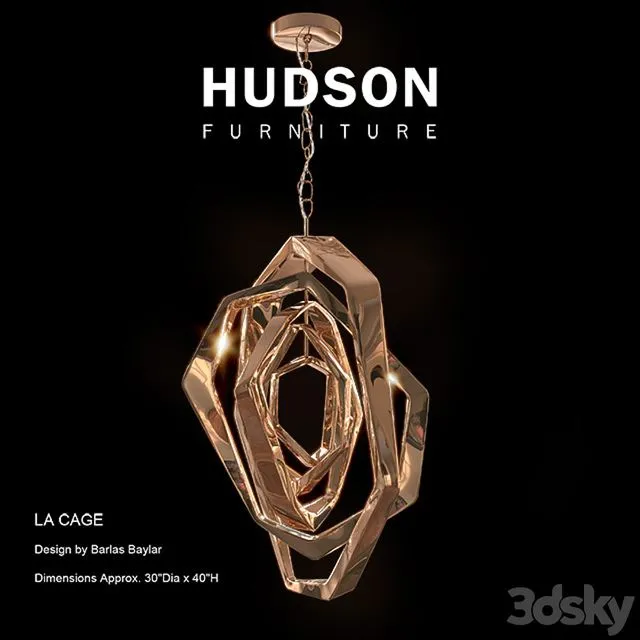 HUDSON LA CAGE by Barlas Baylar 3dsMax Model