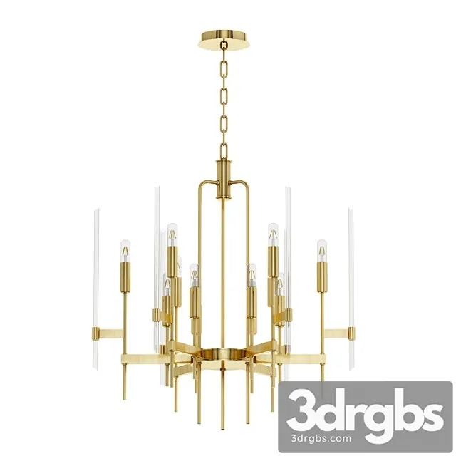 Hudson valley bari 12 light chandelier