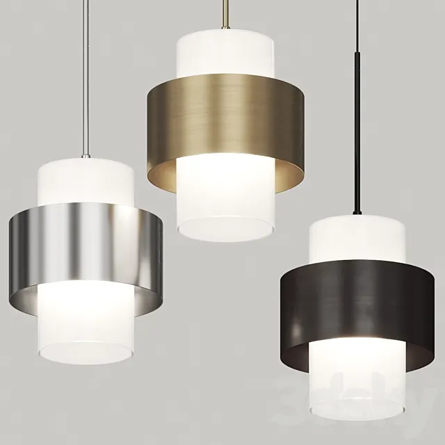 Hudson Valley Corinth Pendant Lamps 3DS Max Model
