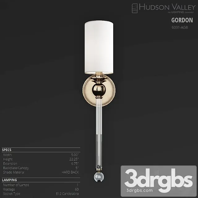 Hudson Valley Gordon 6031 AGB 3dsmax Download