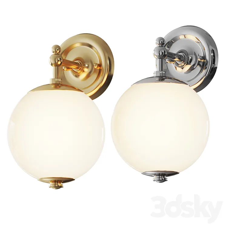 Hudson Valley Lighting – Sphere Sconce 3DS Max