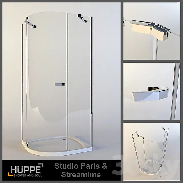 Hueppe Studio Paris & Streamline 3DSMax File