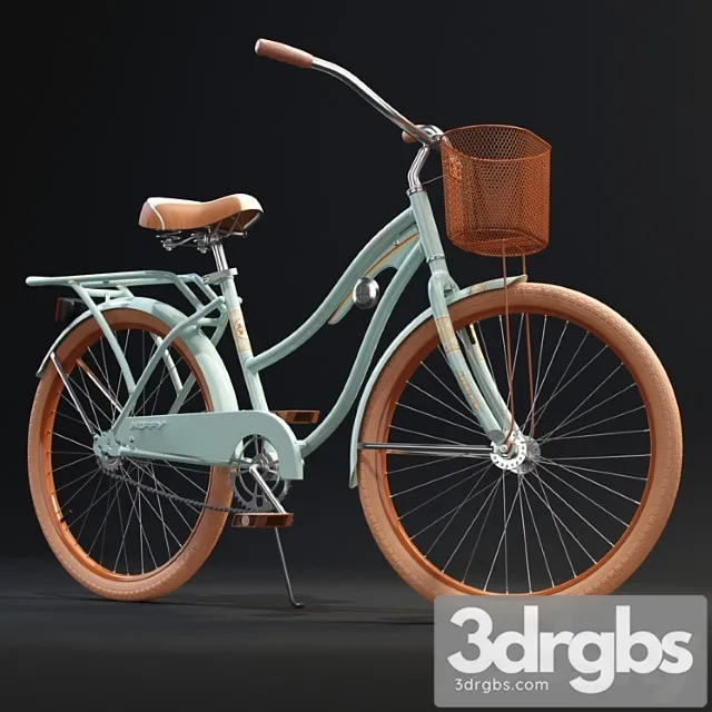 Huffy nel lusso womens cruiser bike with basket 3dsmax Download