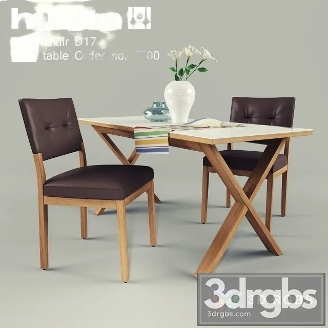 Hulsta Table and Chair 3dsmax Download