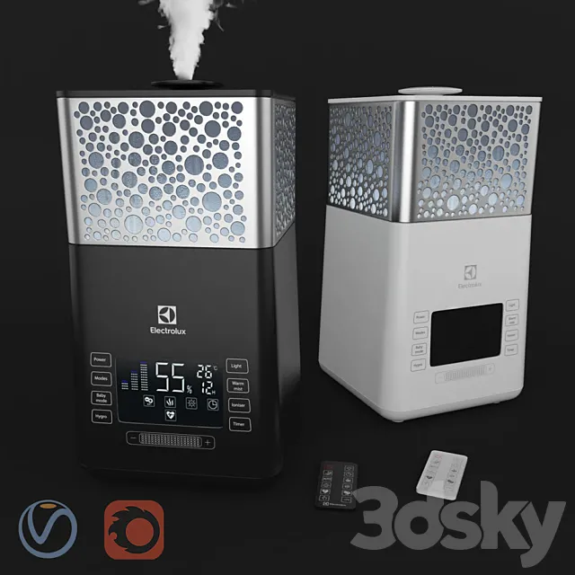 humidifier Electrolux EHU-3710D 3ds Max