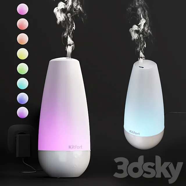 Humidifier Kitfort 3ds Max