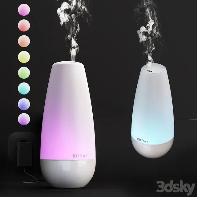 Humidifier Kitfort 3dsMax Model