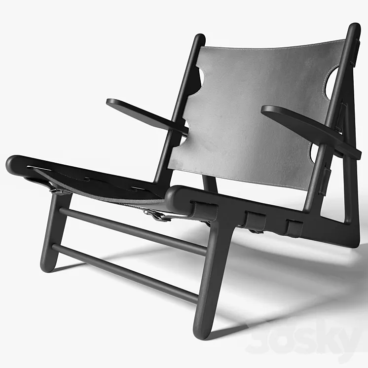 Hunting Lodge Chair 3DS Max Model