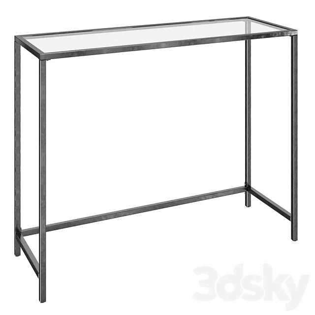 Huxley 39.4 ” Console Table 3ds Max